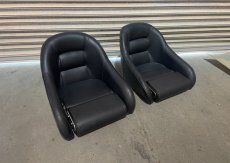 flip bolster helm seats pair