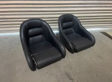 flip bolster helm seats pair