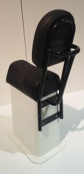 One person slim jockey seat