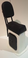 One person slim jockey seat