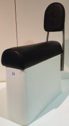 Two person slim seat