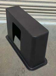 Two person slim seat