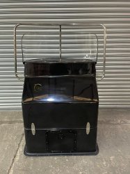 Dual commercial twin helm console