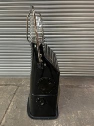 Dual commercial twin helm console