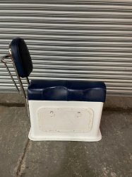 Two person slim seat