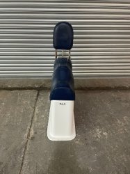 Two person slim seat