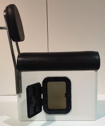 Two person slim seat