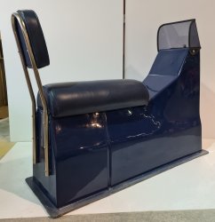 Two person sports jockey console