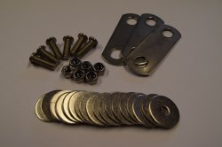 Boat Windscreen fixing kit deluxe