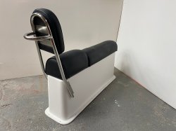 Three person slim seat