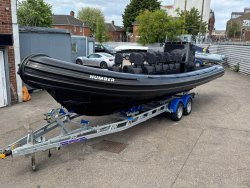 Humber Offshore 9.0m Seafari Passenger RIB - 214 - fully double skinned tube collars