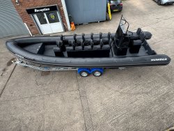 Humber Offshore 9.0m Seafari Passenger RIB - 214 - fully double skinned tube collars