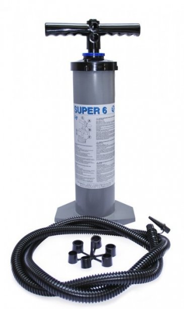 Bravo Super 6  Double action inflation pump