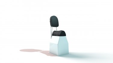One Person standard upholstered seat