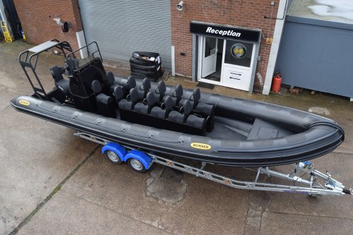 Humber Offshore 9.0m Seafari Passenger RIB - 214 - fully double skinned tube collars