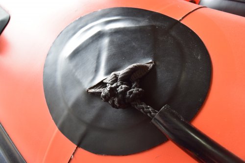 Life line safety patch with webbing 