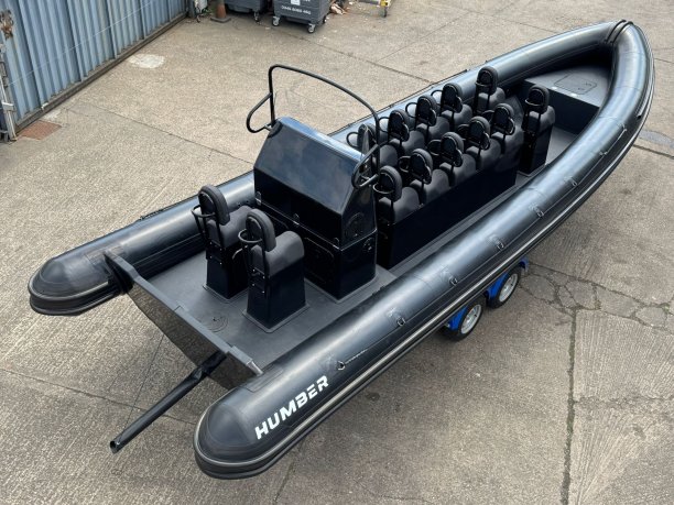 Humber Offshore 9.0m Seafari Passenger RIB - 214 - fully double skinned tube collars