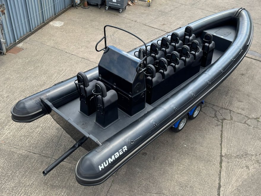 Humber Offshore 9.0m Seafari Passenger RIB - 214 - fully double skinned tube collars